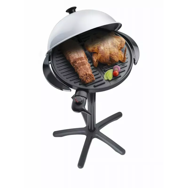 Elektrogrill Steba VG 250 Kessel Schwarz Silber 1800 W