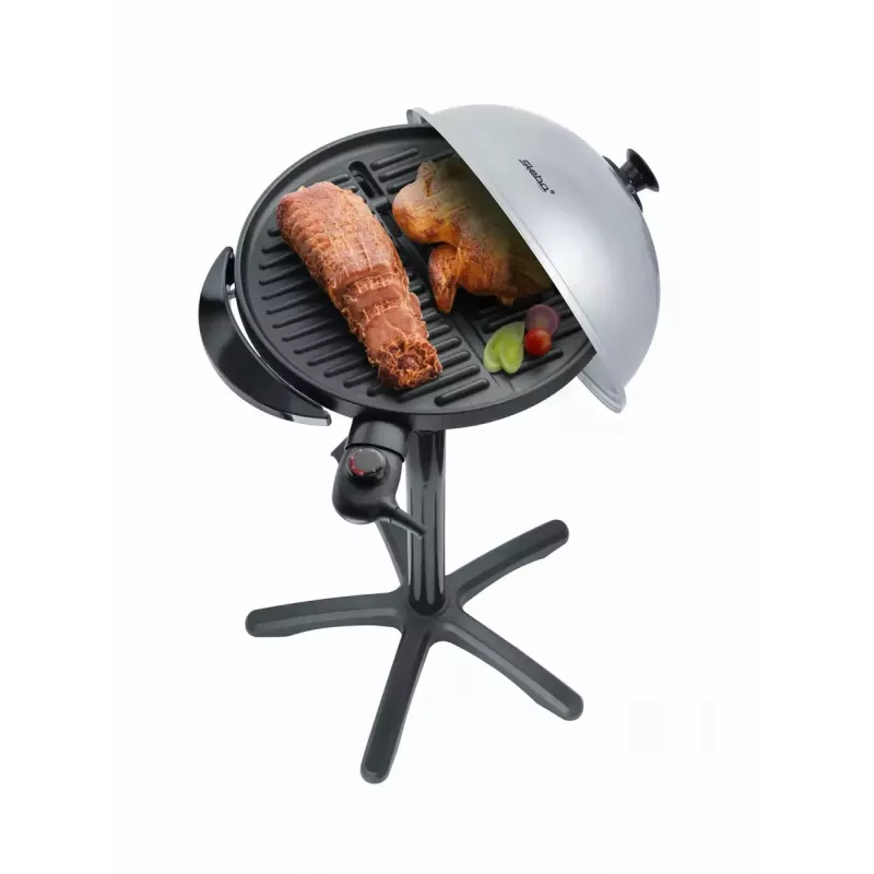 Elektrogrill Steba VG 250 Kessel Schwarz Silber 1800 W