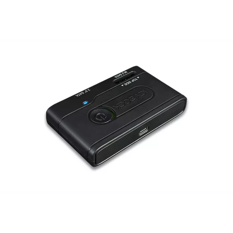 ICY BOX Ez-Adapter - 2,5 Zoll & M.2 SATA Festplatte/SSD auf USB 3.2 Gen 1 Adapter