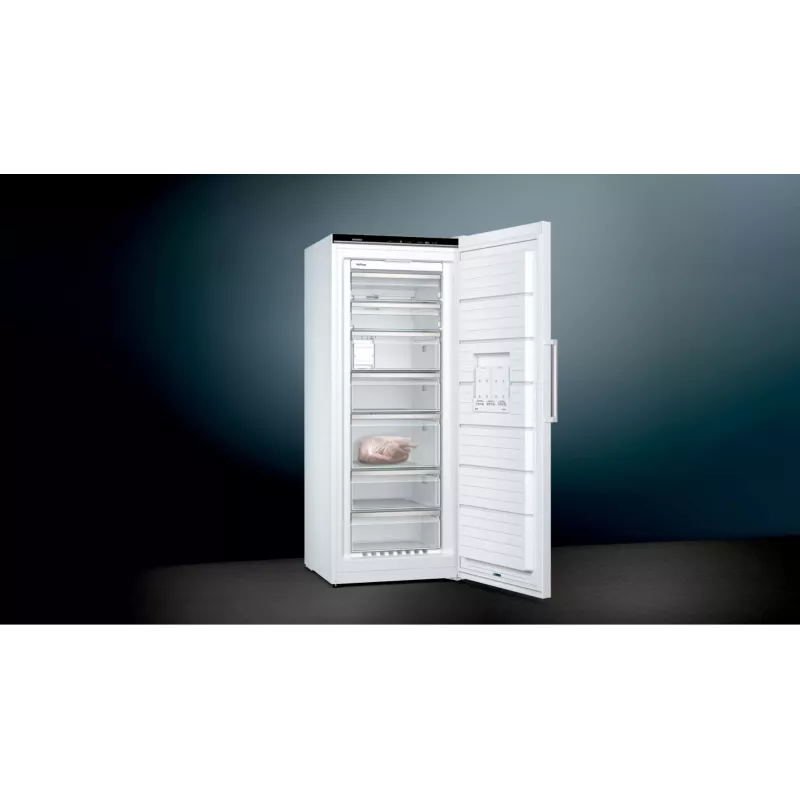 Siemens iQ500 GS54NAWCV Gefrierschrank Standgefrierschrank Freistehend 328 L Weiß