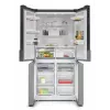 Siemens iQ300 KF96NVPEA Side-by-Side-Kühlschrank Freistehend 605 L Silber