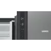 Siemens iQ300 KF96NVPEA Side-by-Side-Kühlschrank Freistehend 605 L Silber