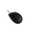 HP 128 Laser Kabel-Maus, beidhändig, Laser, USB Typ-A, 1200 DPI, Schwarz