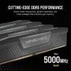 CORSAIR Speicher 32 GB (2x 16 GB) DDR5 DRAM 6000 MT/s CL38 Speicher-Kit Vengeance Schwarz