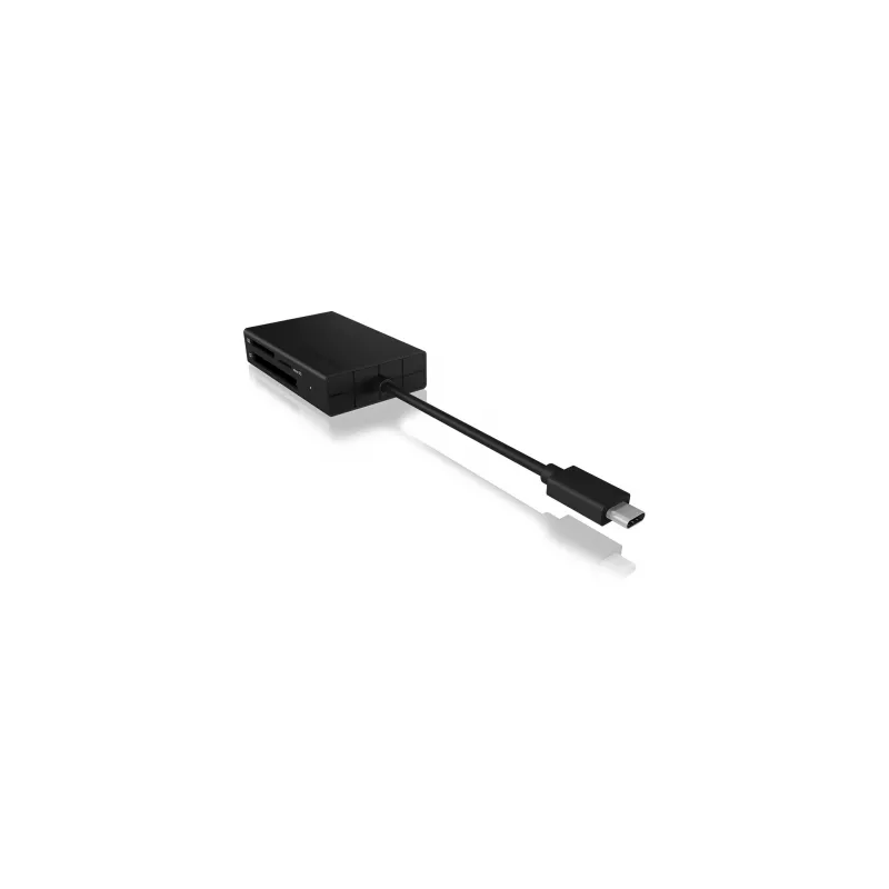 ICY BOX IB-CR401-C3 Kartenleser USB 3.2 Gen 1 (3.1 Gen 1) Type-C Schwarz