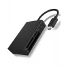 ICY BOX IB-CR401-C3 Kartenleser USB 3.2 Gen 1 (3.1 Gen 1) Type-C Schwarz