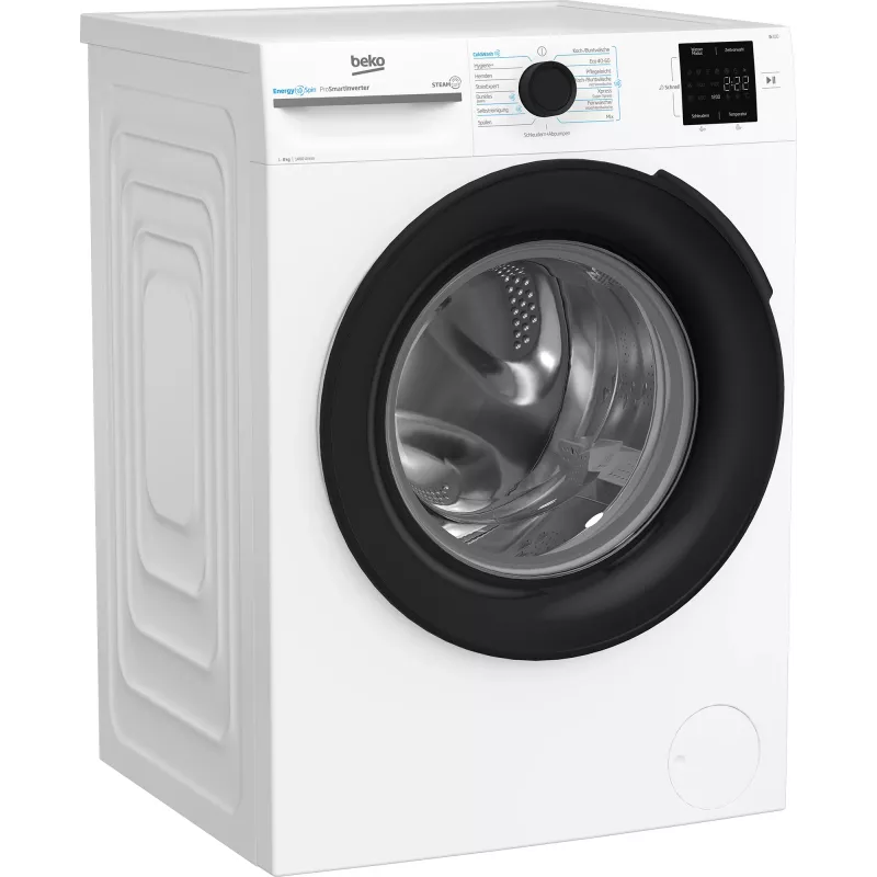 Beko b300 BM3WFU3841X Waschmaschine Frontlader 8 kg 1351 U/min Weiß