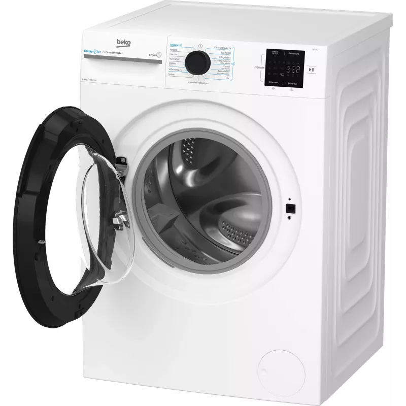 Beko b300 BM3WFU3841X Waschmaschine Frontlader 8 kg 1351 U/min Weiß