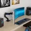 ERGOTRON HX Tisch-Monitorarm mit VHD-Schwenkneigung – mattschwarz
