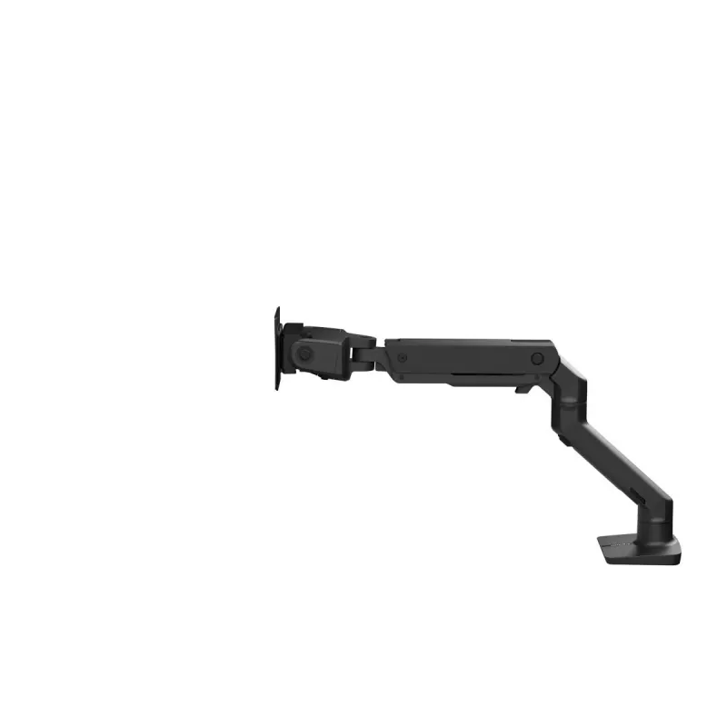 ERGOTRON HX Tisch-Monitorarm mit VHD-Schwenkneigung – mattschwarz
