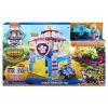 PAW Patrol , Dino Rescue HQ Spielset mit Geräuschen und exklusiver Rex-Figur und Fahrzeug