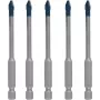 Bohrerset Bosch EXPERT HEX-92608900598 — 5 Stück für Hartkeramik