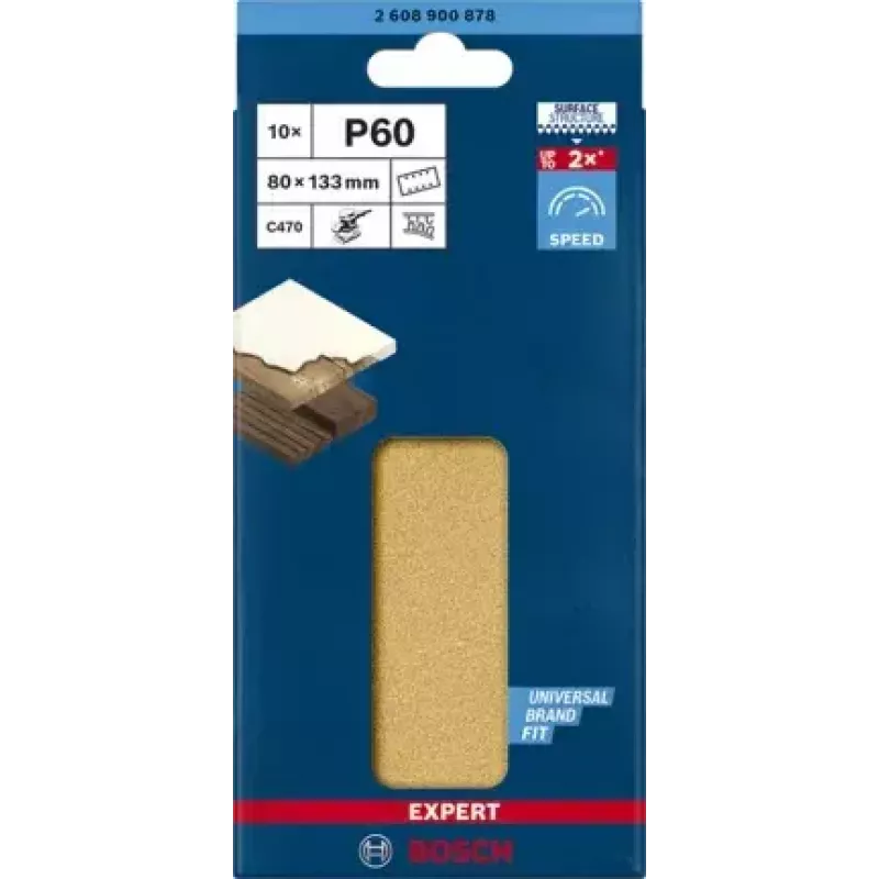 Bosch 2 608 900 878 Rotationswerkzeug Schleif-/Sandzubehör Holz Schleifblatt