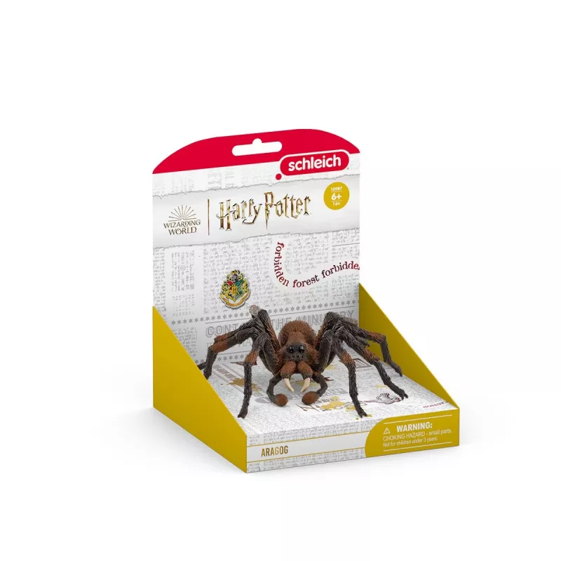schleich Harry Potter Aragog, 6 Jahr(e), Magische Kreaturen, Schwarz, Braun, Weiß, Kunststoff