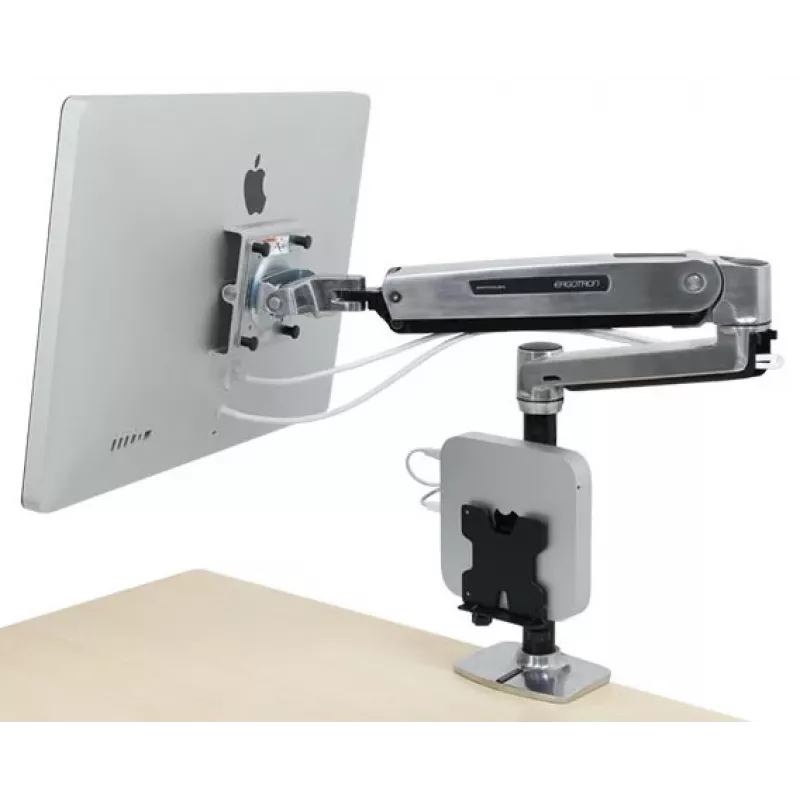 ERGOTRON Lx Hd Sitz-Steh-Tischhalterung LCD-Arm (poliertes Aluminium)