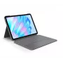 LOGITECH Combo Touch For iPad Air 11in 5th Gen Oxford Grau Qwertz Deutsch