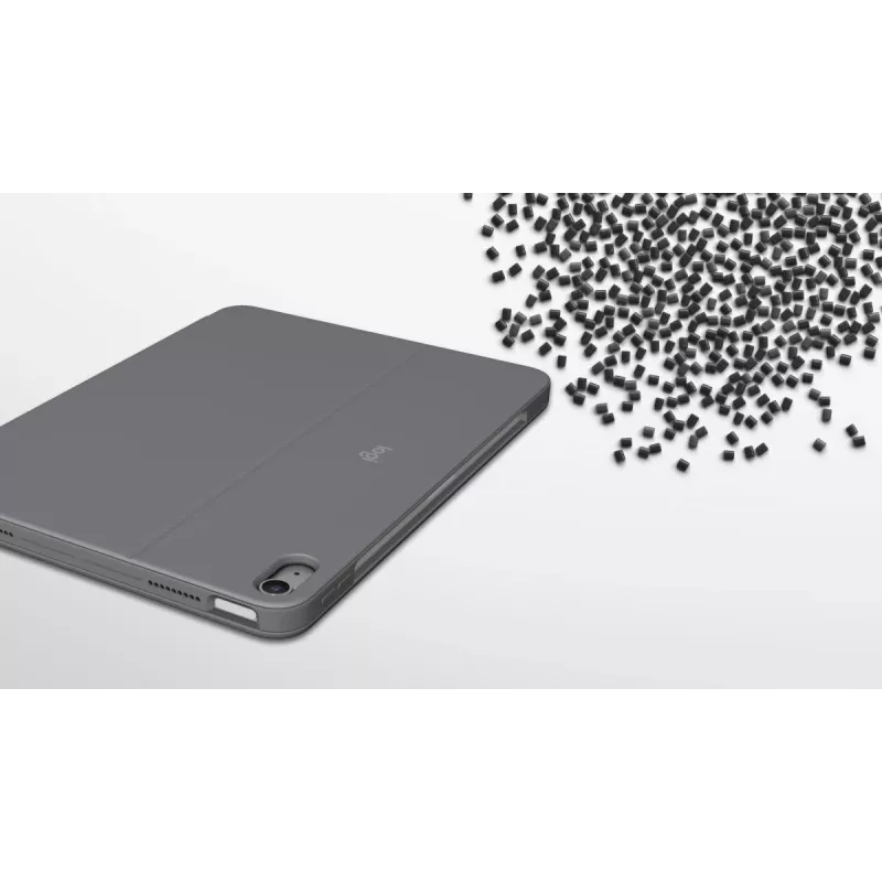 LOGITECH Combo Touch For iPad Air 11in 5th Gen Oxford Grau Qwertz Deutsch