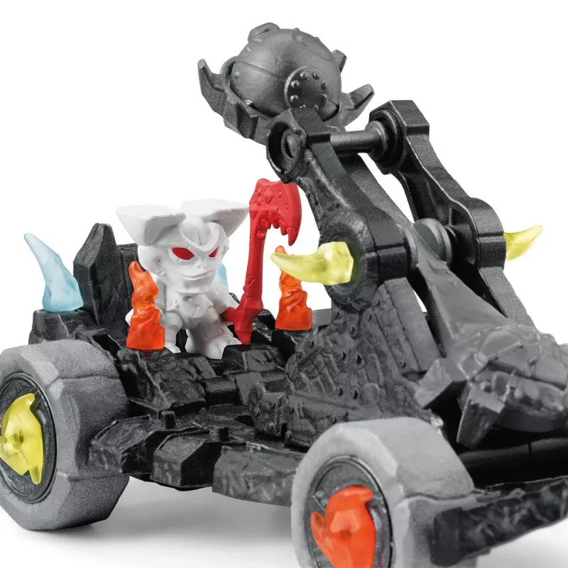 schleich ELDRADOR CREATURES Katapult mit Mini-Kreatur, Monster und Drachen, Roboter / Mini-Kreaturen, 7 Jahre, Mehrfarbig, Kunststoff