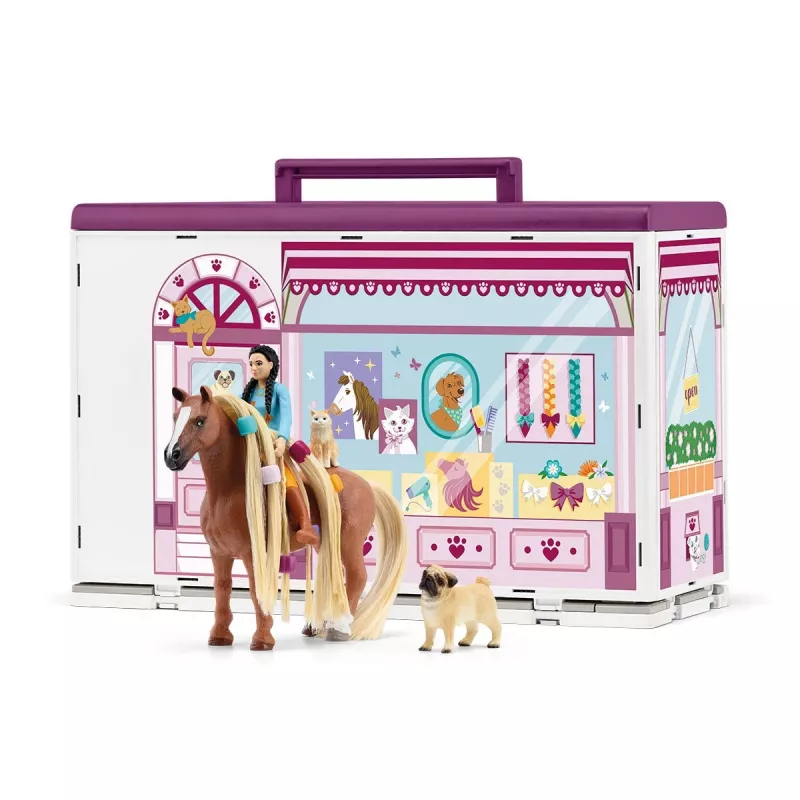 schleich HORSE CLUB Sofia’s Beauties Pet Salon, Salon & Spa, Pet Salon, 3 Jahr(e), Mehrfarbig, Kunststoff