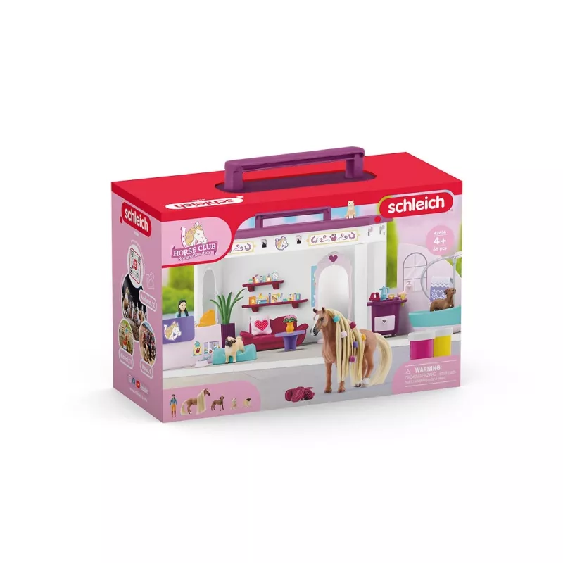 schleich HORSE CLUB Sofia’s Beauties Pet Salon, Salon & Spa, Pet Salon, 3 Jahr(e), Mehrfarbig, Kunststoff