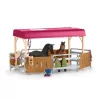 schleich HORSE CLUB Pferdetransporter, Gebäude, Camping, Pferdestall, Pferde, Reitturnier, 5 Jahr(e), Mehrfarbig, Kunststoff