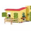 schleich FARM WORLD Pony Box mit Islandpferde-Hengst, Bauernhof, Gebäude, Bauernhoftiere / Bauernhofspielzeug, Pferdestall, Pferde, 3 Jahr(e), Mehrfarbig