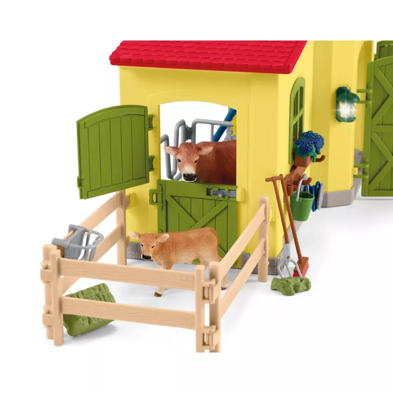 schleich BAUERNHOF-WELT Großer Bauernhof mit Tieren und Zubehör, Bauernhof, 3 Jahr(e), Mehrfarbig, Kunststoff