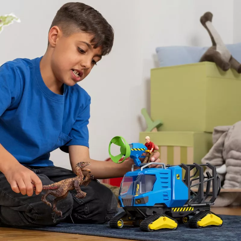 Fahrzeug Schleich Dinosaurs Kettenfahrzeug Mehrfarbig 42604