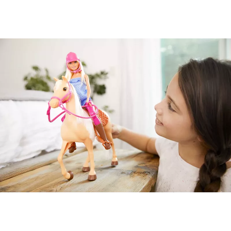 Barbie Puppe und Pferd, Modepuppe, Weiblich, 3 Jahr(e), Mädchen, 250 mm, 480 g