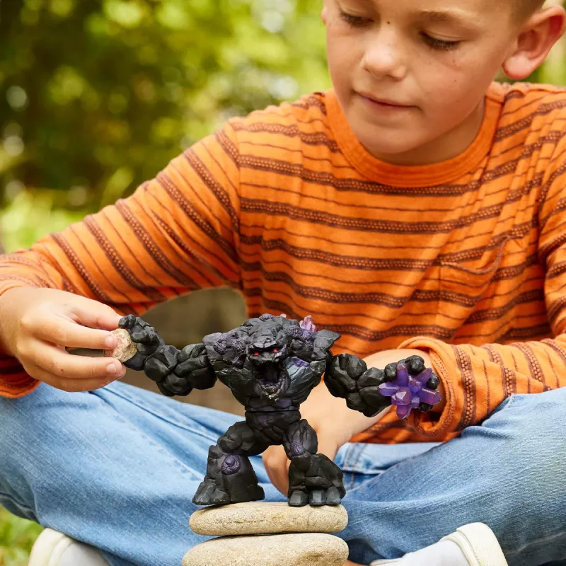 schleich ELDRADOR CREATURES Schattensteinmonster, Monster und Drachen, Steinwelt, 7 Jahr(e), Schwarz, Lila, Kunststoff