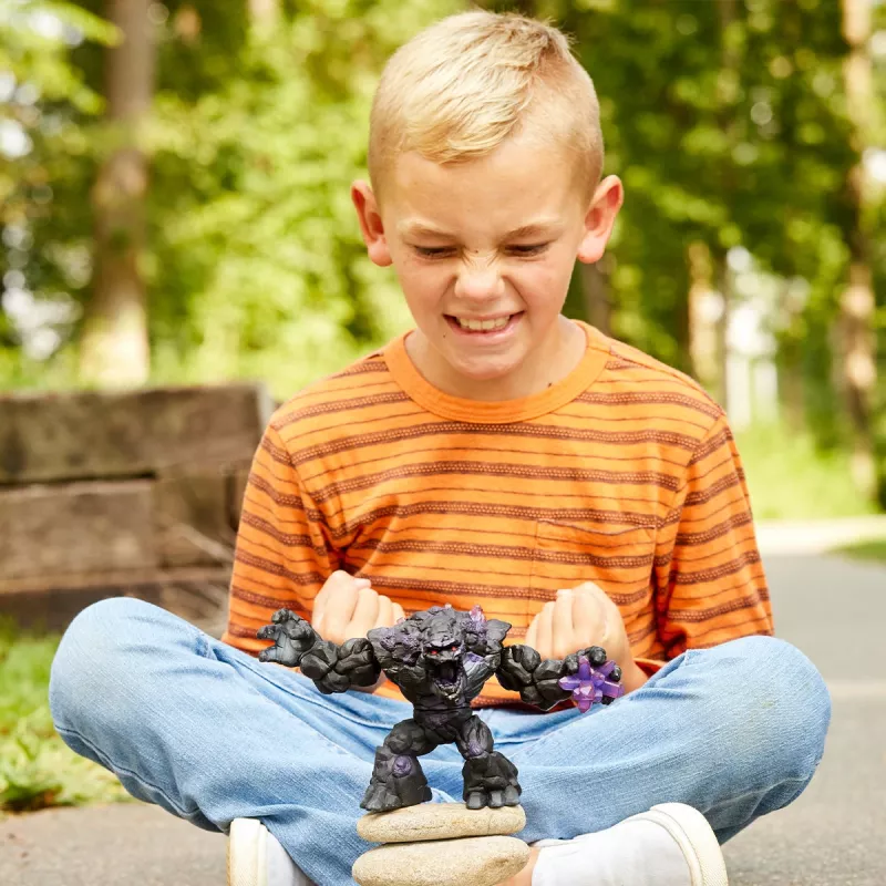 schleich ELDRADOR CREATURES Schattensteinmonster, Monster und Drachen, Steinwelt, 7 Jahr(e), Schwarz, Lila, Kunststoff