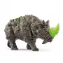schleich ELDRADOR CREATURES Kampfrhino, 7 Jahr(e), Monster und Drachen, Steinwelt, Schwarz, Grün, Kunststoff