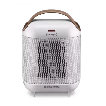 De’Longhi Capsule HFX30C18.IW Innenbereich Braun, Weiß 1800 W Ventilator-Elektroheizung