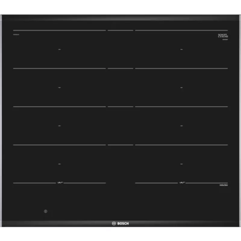 Bosch Serie 8 PXY675DC1E Kochfeld Schwarz Einbau Zonen-Induktionskochfeld 4 Zone(n)