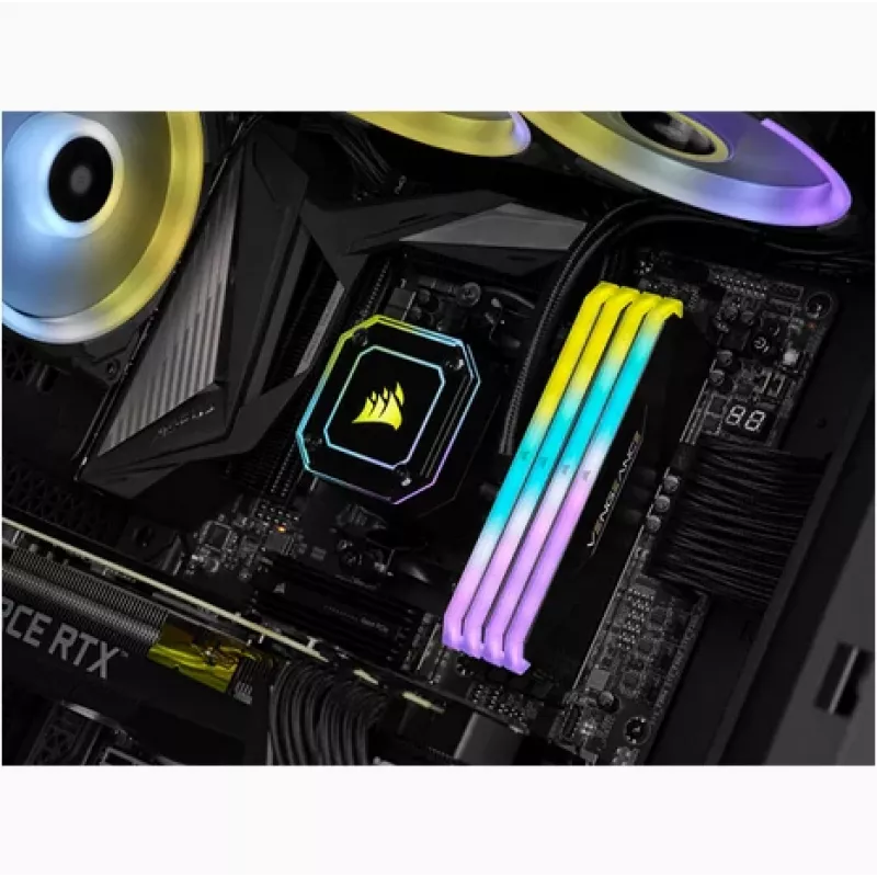 CORSAIR Arbeitsspeicher - 16GB - DDR4 - (2 x 8GB) DRAM 3200MHz C16 16-20-20-38 Kit