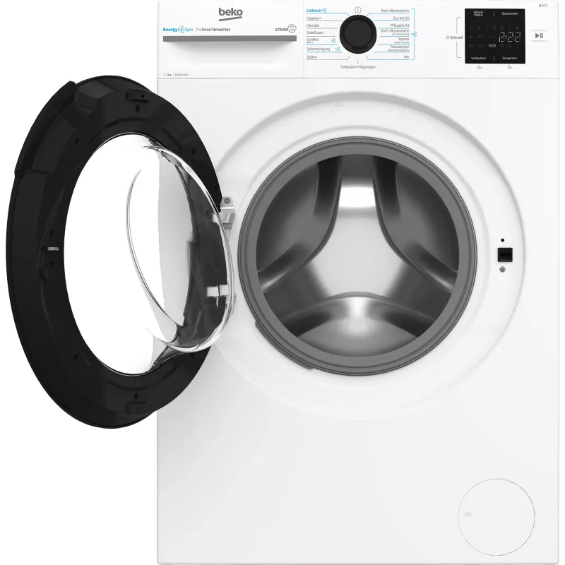 Beko b300 BM3WFU3741X Waschmaschine Frontlader 7 kg 1351 U/min Weiß