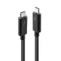 Lindy 2m Thunderbolt 3 Kabel, Passiv, Stecker, Stecker, 2 m, 20 Gbit/s, Schwarz, 4096 x 2160 Pixel