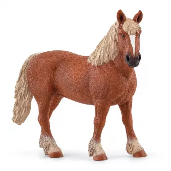 schleich FARM WORLD Belgisches Kaltblut, 3 Jahr(e), Bauernhoftiere / Bauernhofspielzeug, Pferde, Braun, Kunststoff