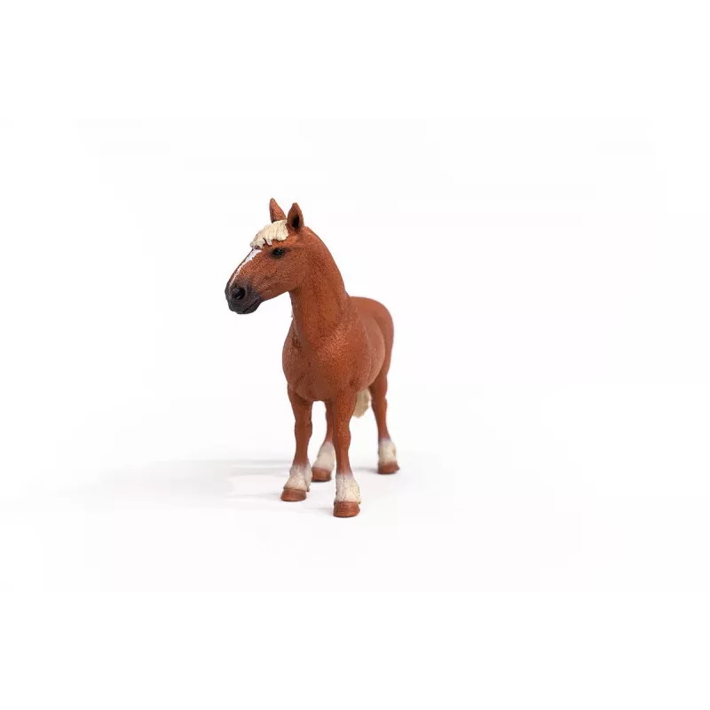 schleich FARM WORLD Belgisches Kaltblut, 3 Jahr(e), Bauernhoftiere / Bauernhofspielzeug, Pferde, Braun, Kunststoff