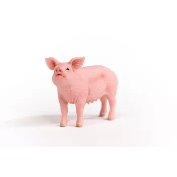 Schleich Bauernhof Schwein Figur 13933, rosa, empfohlenes Alter 3+