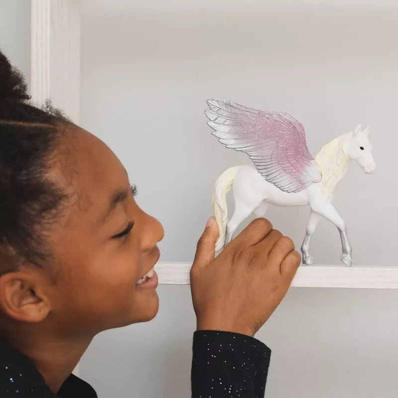 Schleich Bayala Sonnenaufgang Pegasus Modell 70720, mehrfarbig, ab 5 Jahren