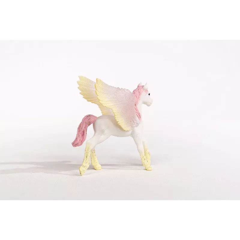 schleich BAYALA Sonnenaufgang-Pegasusfohlen, 5 Jahr(e), Einhorn / Pegasus, Einhörner & Feen, Mehrfarbig, Kunststoff