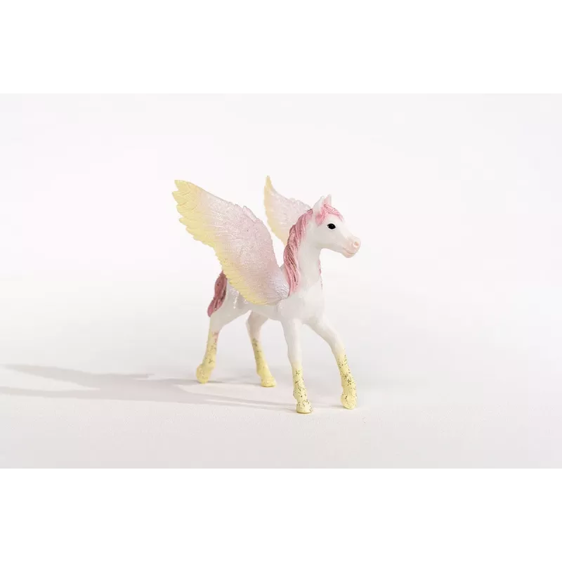 schleich BAYALA Sonnenaufgang-Pegasusfohlen, 5 Jahr(e), Einhorn / Pegasus, Einhörner & Feen, Mehrfarbig, Kunststoff