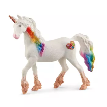 schleich BAYALA Regenbogen-Liebe-Einhornstute, 5 Jahre, Einhorn / Pegasus, Einhörner & Feen, Mehrfarbig