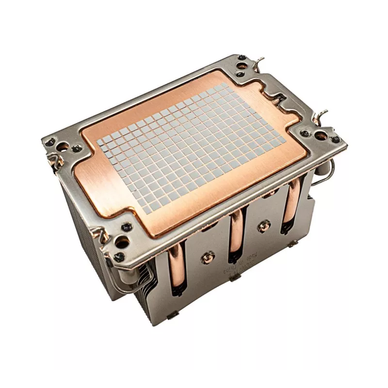 INTER-TECH N-8 Prozessorkühler/Kühlkörper Silber