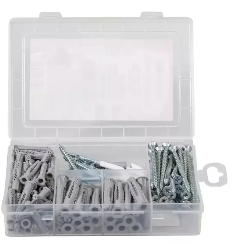 Schrauben- und Dübelset Fischer MEISTER-BOX UX 75 Stück