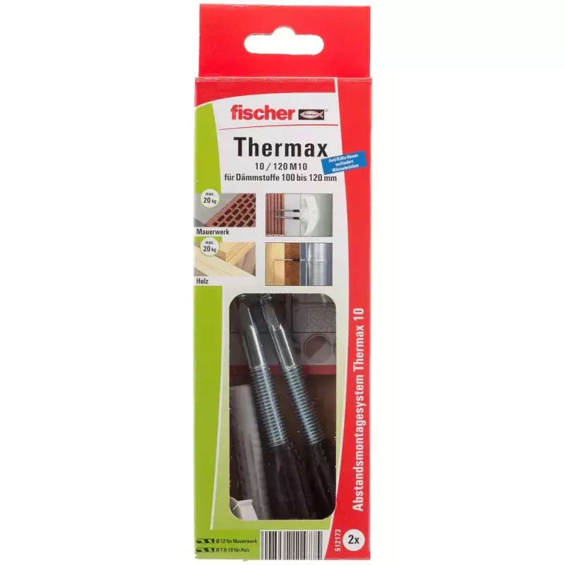 Schrauben- und Dübelset Fischer 512173