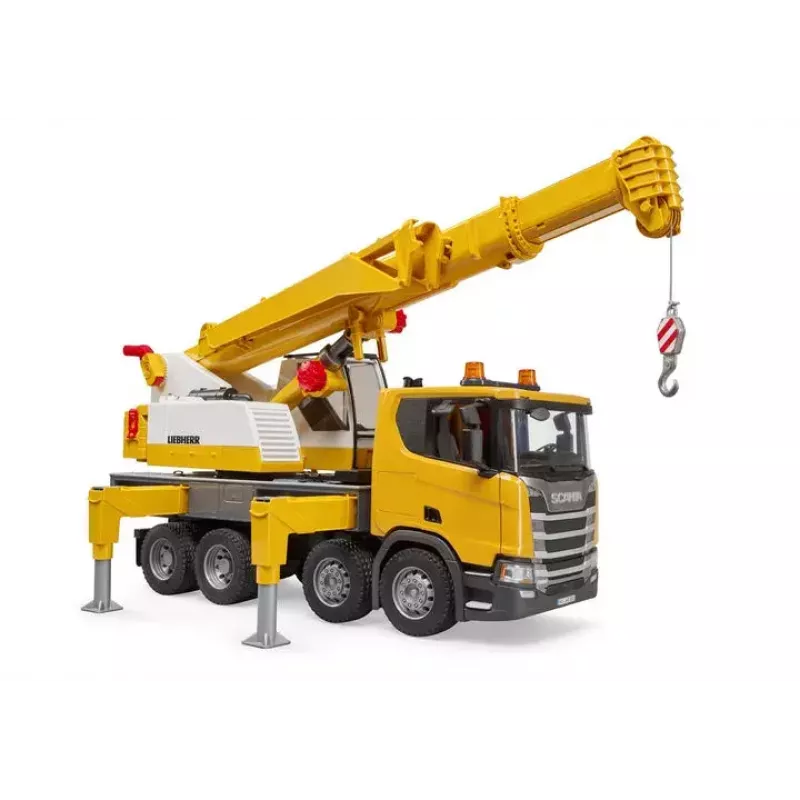 Kran-Lkw BRUDER SCANIA Super 560R Liebherr Kran-Lkw