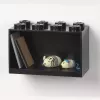 Shelf Room Copenhagen LEGO Brick 8 Shelf Schwarz, modulares Display-Regal