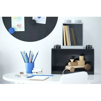 Shelf Room Copenhagen LEGO Brick 4-shelf light Grau by room copenhagen, model 41141740